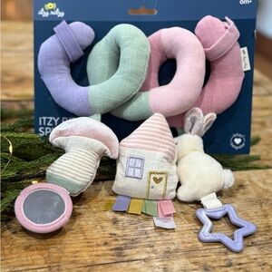 Itzy Ritzy Pastel Spiral Toy NWT